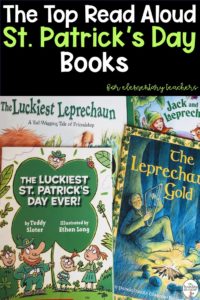 The Top Read Aloud St. Patrick's Day Books, The Luckiest Leprechaun, Leprechaun's Gold, and Jack the Leprechaun