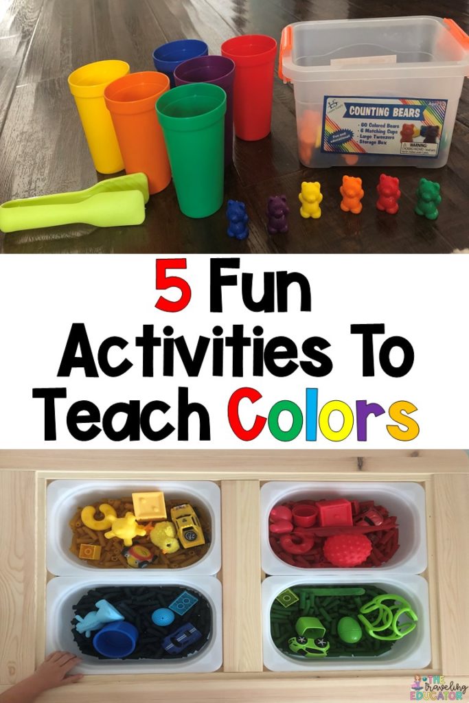 5 Activities That Teach Kids Colors - The Traveling Educator