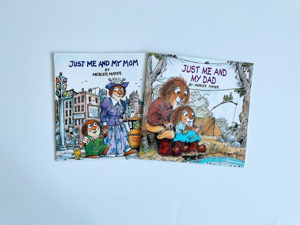 A picture of two books from list of the best Mother's and Father's Day Children's Books