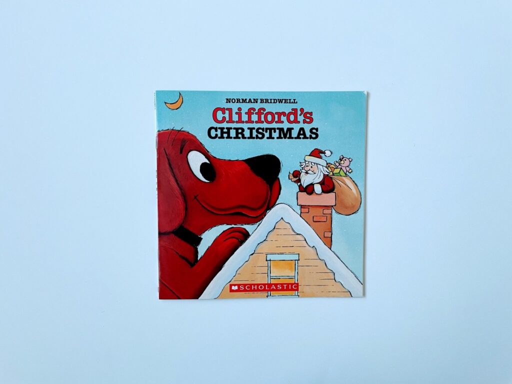 A picture of the book, Clifford's Christmas