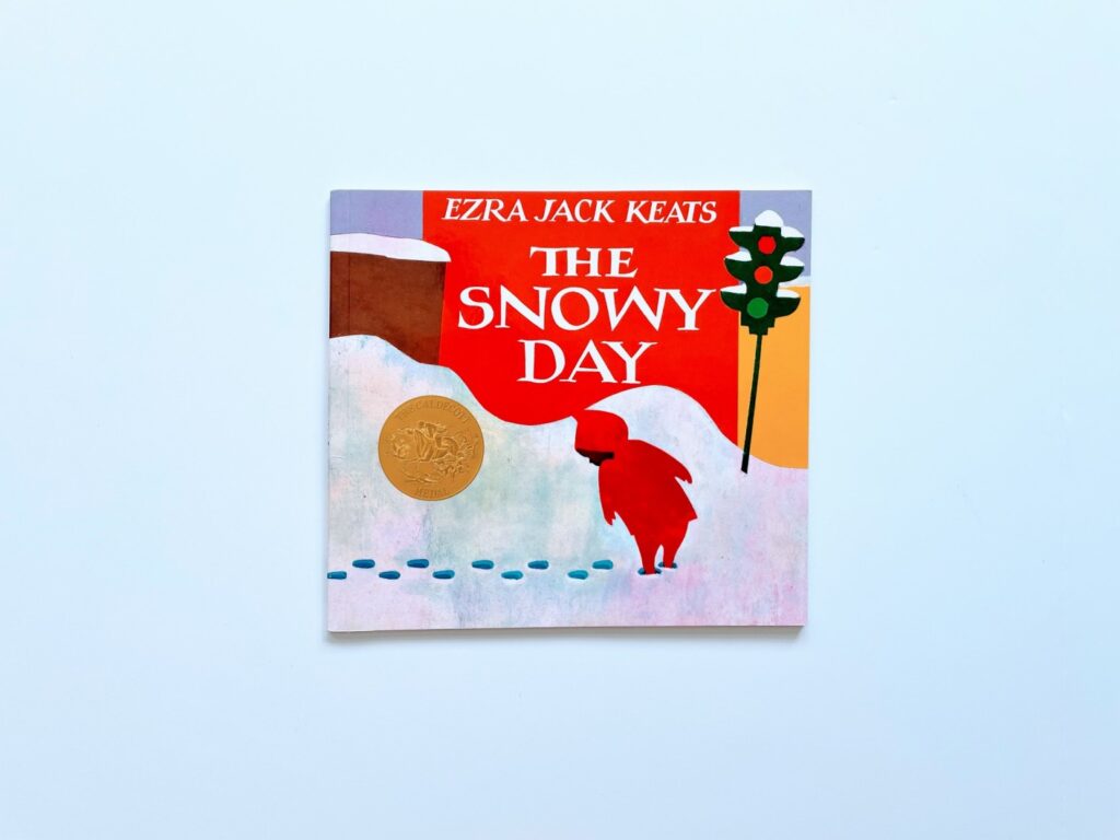 A picture of the book, Snowy Day which is one of the best winter picture books for kids