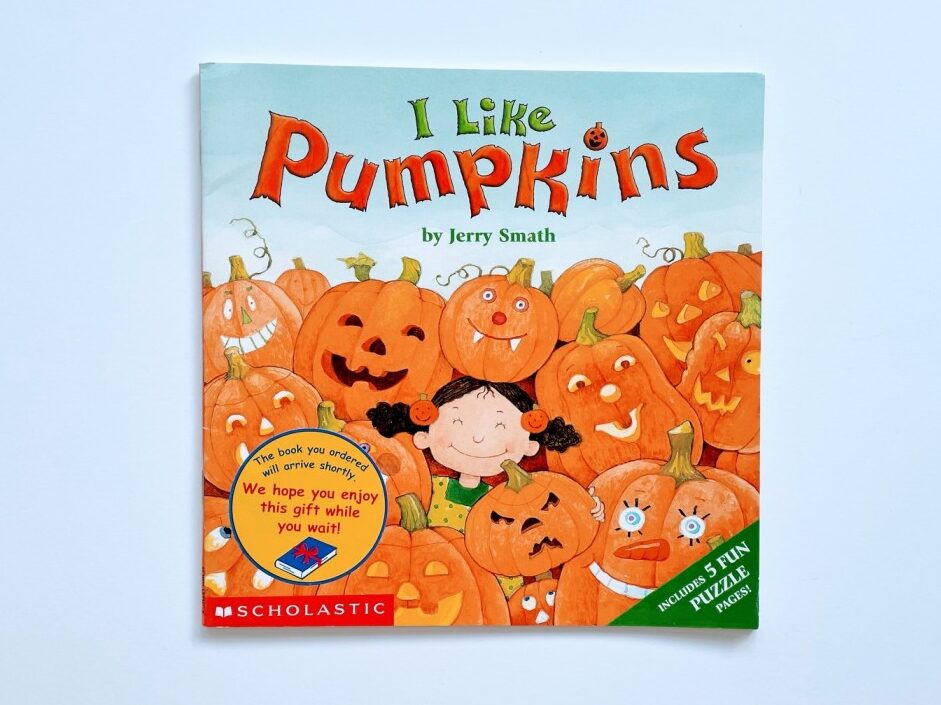 Best Books during fall number 9: I like Pumpkins by Jerry Smath