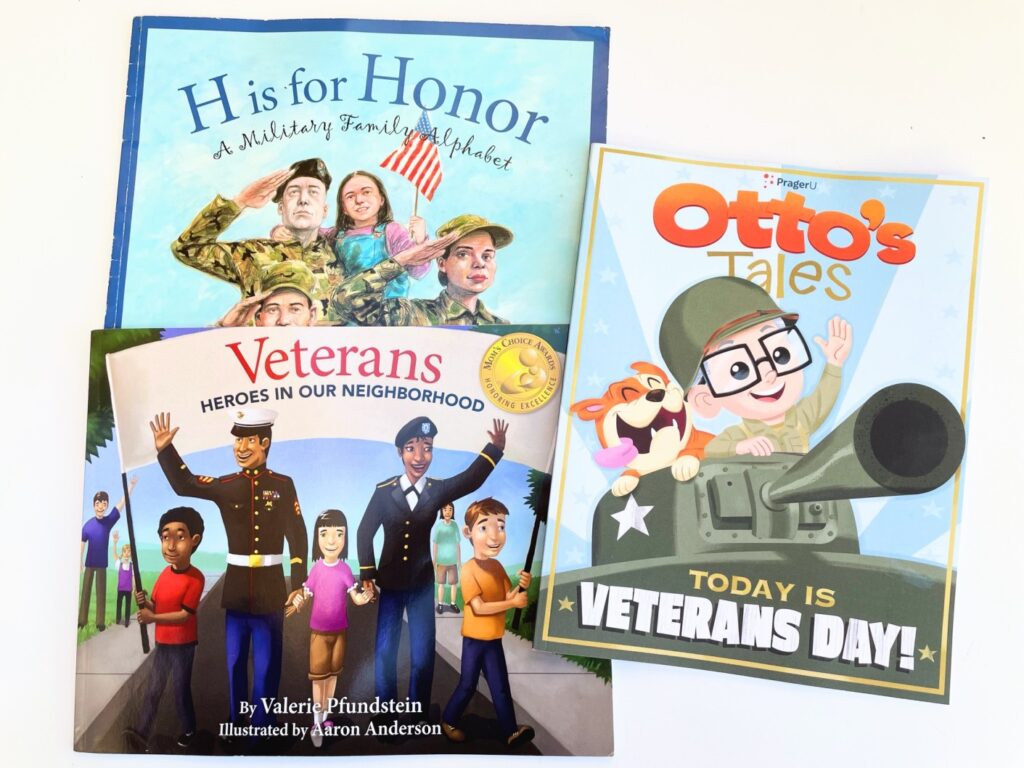 3 Veterans Day Books for Primary Students